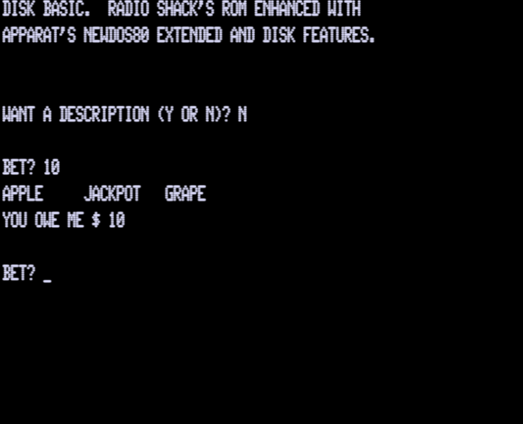 Screen shot